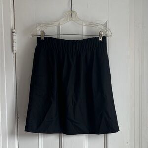 J. Crew Black Elastic-Waist Skirt - NWT